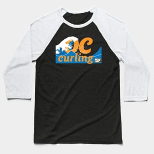 OC Curling Wave Baseball T-Shirt